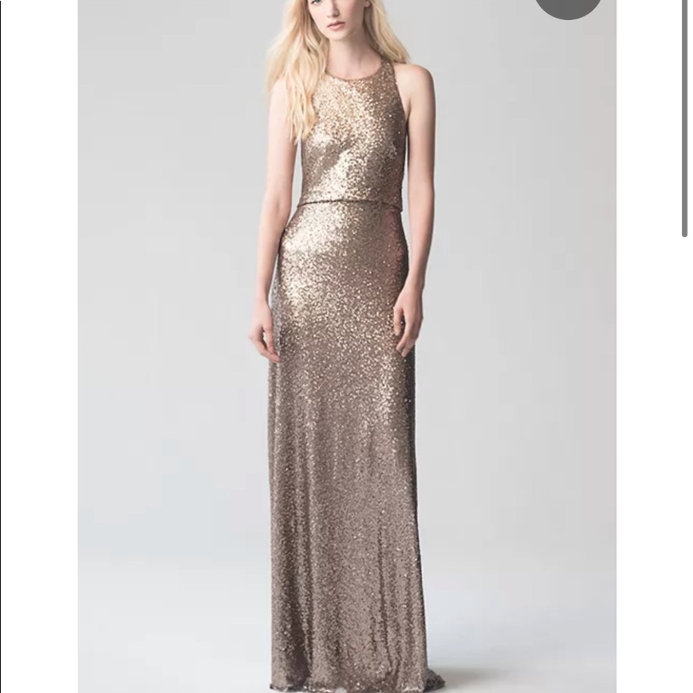 Jenny Yoo Sloane Sequin Gown